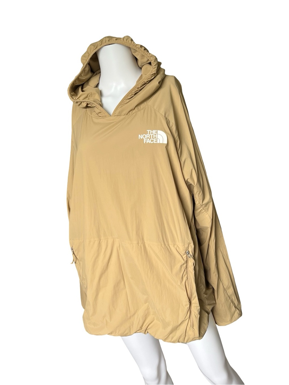 The North Face AT Insulated Pullover Hoodie Jacket Tan Neutral Mens Size XL